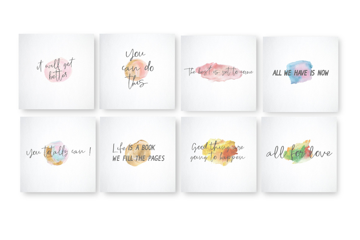 The Subject Font Duo + 8 Qoutes preview 7