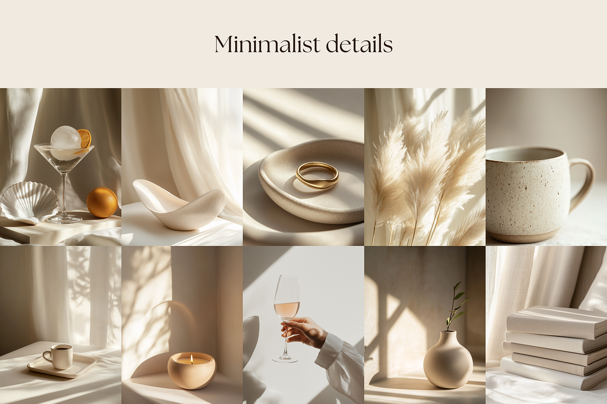 Modern Minimalist Lifestyle Images, a Person Photo by Luna Studio (Photo 6 of 10)