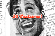 Halftone collage bonus pack Newsies!, a Texture Graphic by Creative Juice Project (Thumbnail 3 of 4)