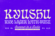Chat Noir - Art Nouveau Font, a Serif Font by Fenotype (Thumbnail 9 of 15)