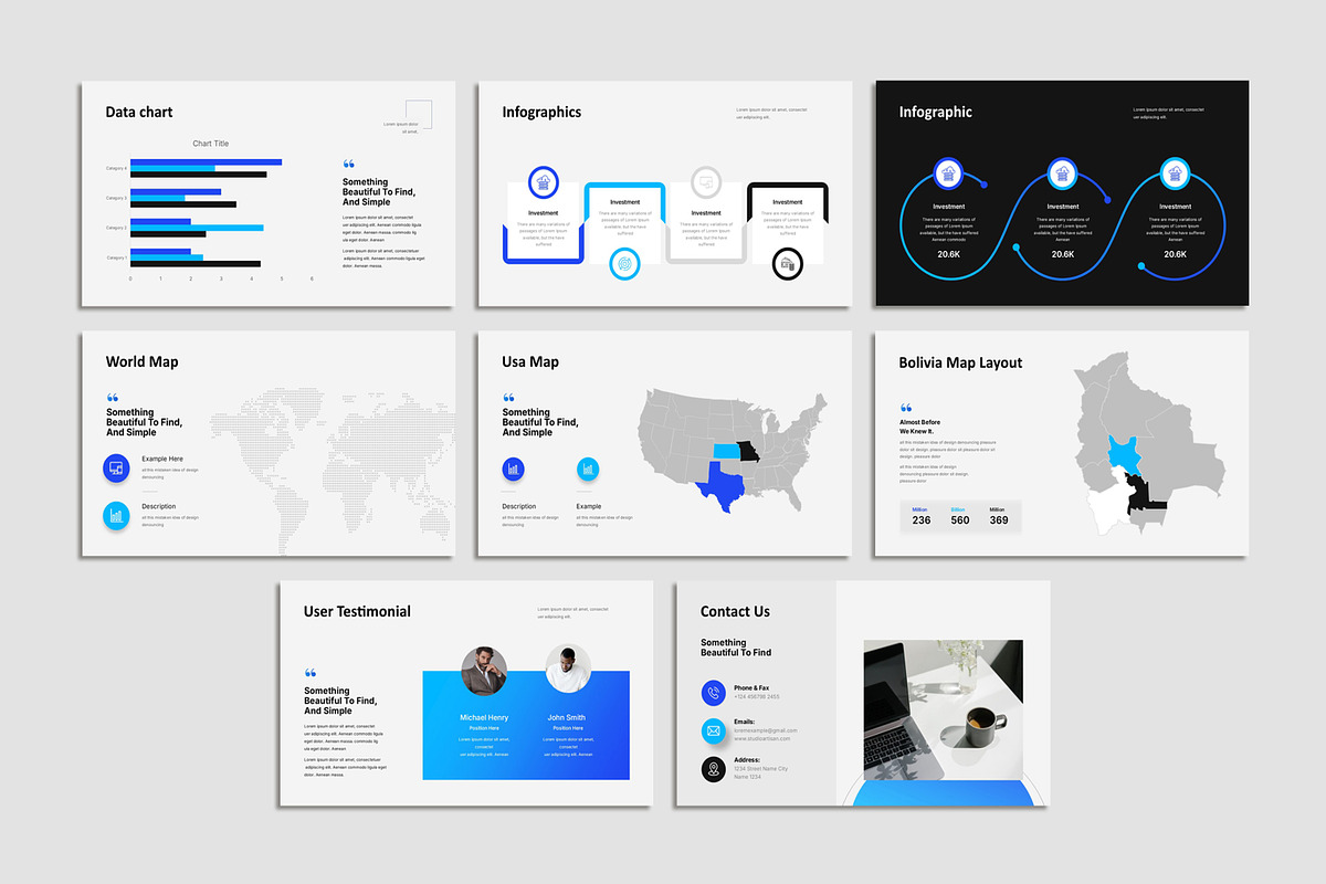 Pitch Deck Presentation Template, a Presentation Template by Studio Artisan (Photo 11 of 11)