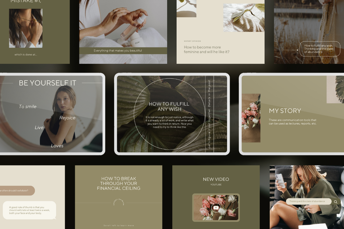 Bundle 4 in 1 Insta&Facebook tmplts, a Social Media Template by Make It Yours Lab. (Photo 26 of 34)