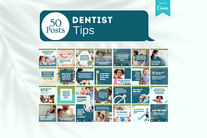 Dental Clinic - Canva Templates