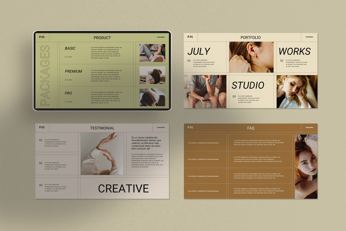 Welcome Packet Presentation Template, a Presentation Template by Dream-Lab