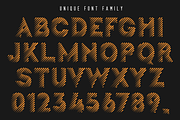 Unique Stripes Font, a Sans Serif Font by 177Studio (Thumbnail 4 of 8)
