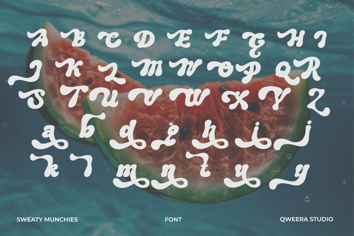Sweaty Munchies - Bold Display Font, a Serif Font by Qweera Studio (Photo 11 of 12)