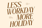 CS Alma – Condensed Font, a Serif Font by Craft Supply Co. (Thumbnail 7 of 8)
