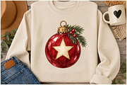 Cute Christmas Decor Cliparts Vol-2, a Seasonal Illustration by Ink Gallery (Thumbnail 6 of 9)