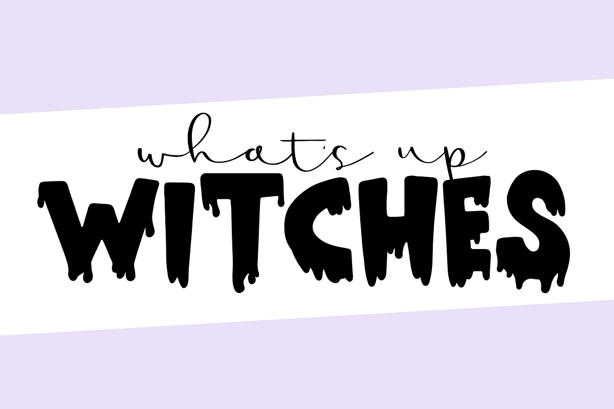 Yikes | Dripping Halloween Font, a Font by KA Designs (Photo 8 of 11)