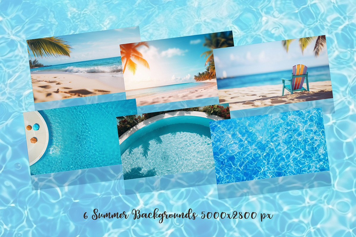 Summer In Pool, a Symbol Font by Voysla's Shop (Photo 9 of 9)