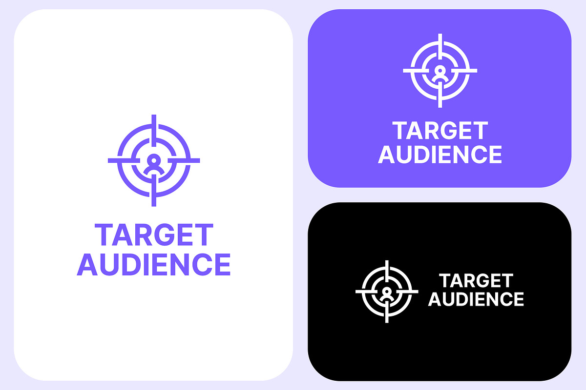 Target Audience Logo Template, a Branding & Logo Template by Graplick (Photo 1 of 2)