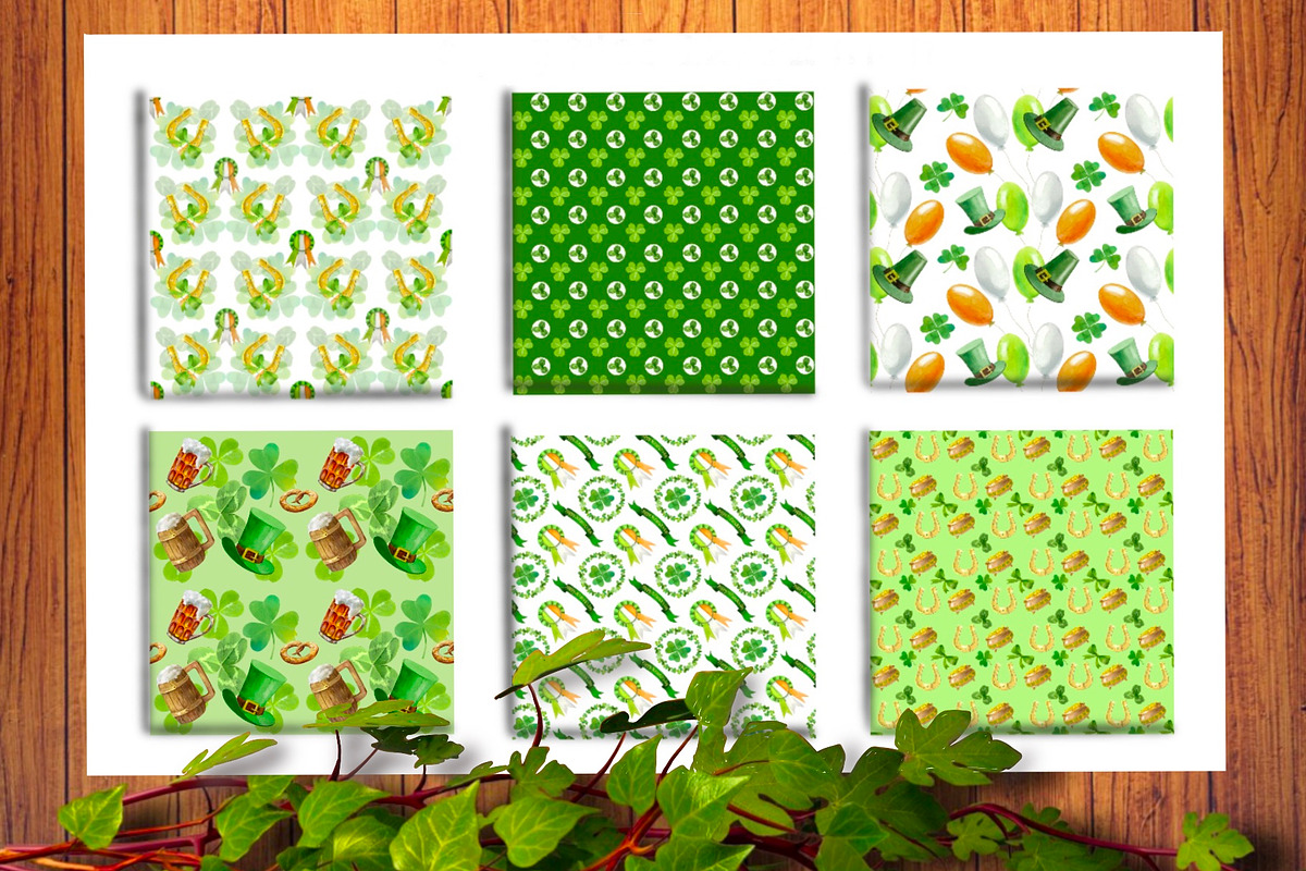 St Patrick's Day watercolor clipart, an Illustration by AkvarelRiver (Photo 8 of 9)
