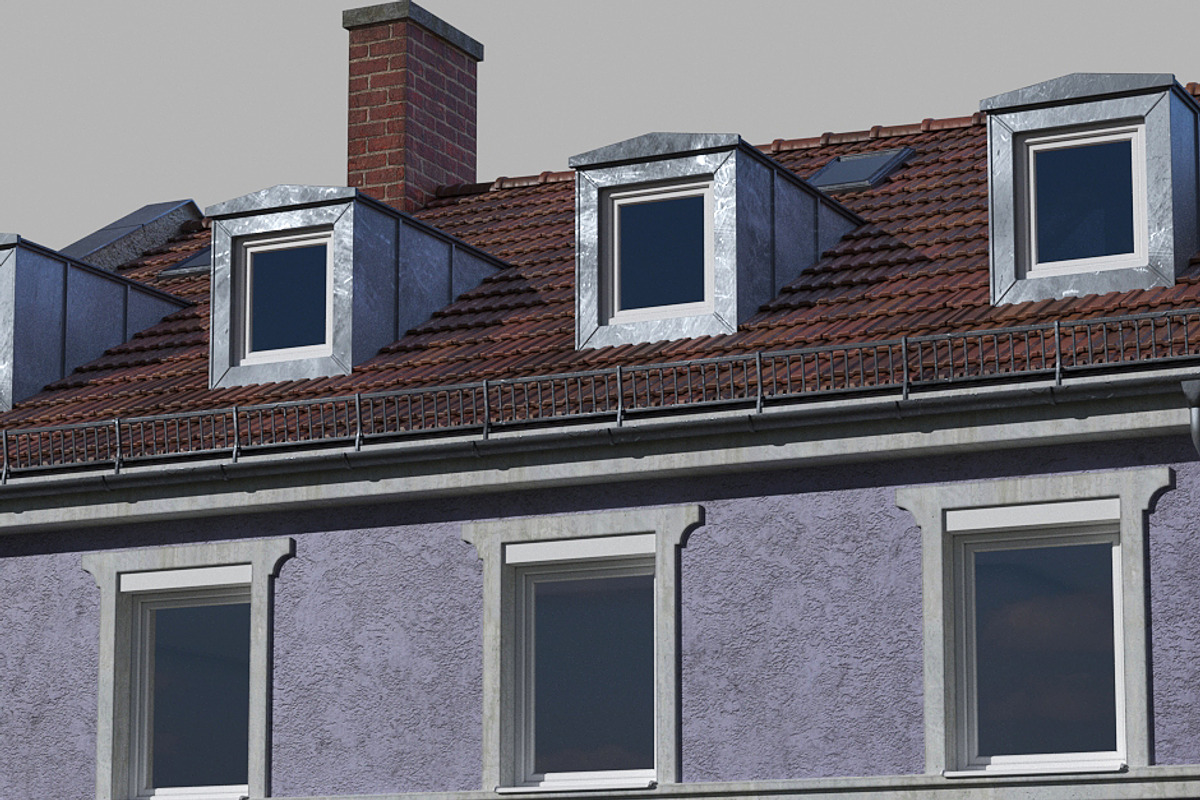 European residence 1, an Architecture 3D Model by happy brush (Photo 7 of 25)