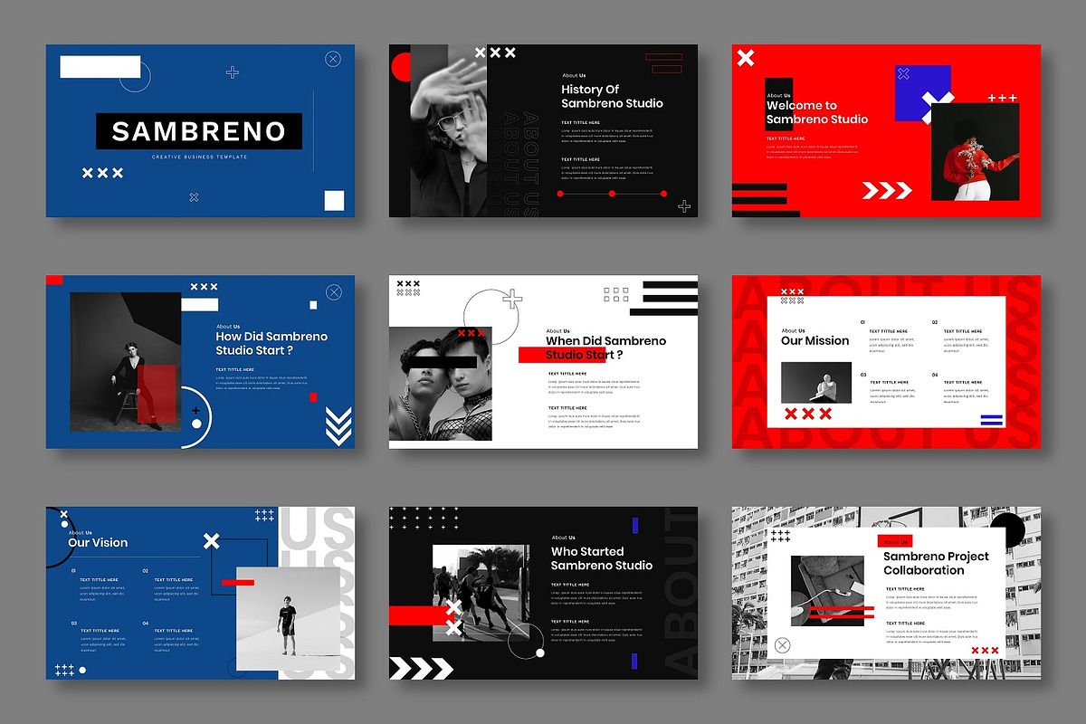 Sambreno - Creative Google Slide, a Presentation Template by Dens Creative Studio (Photo 2 of 6)