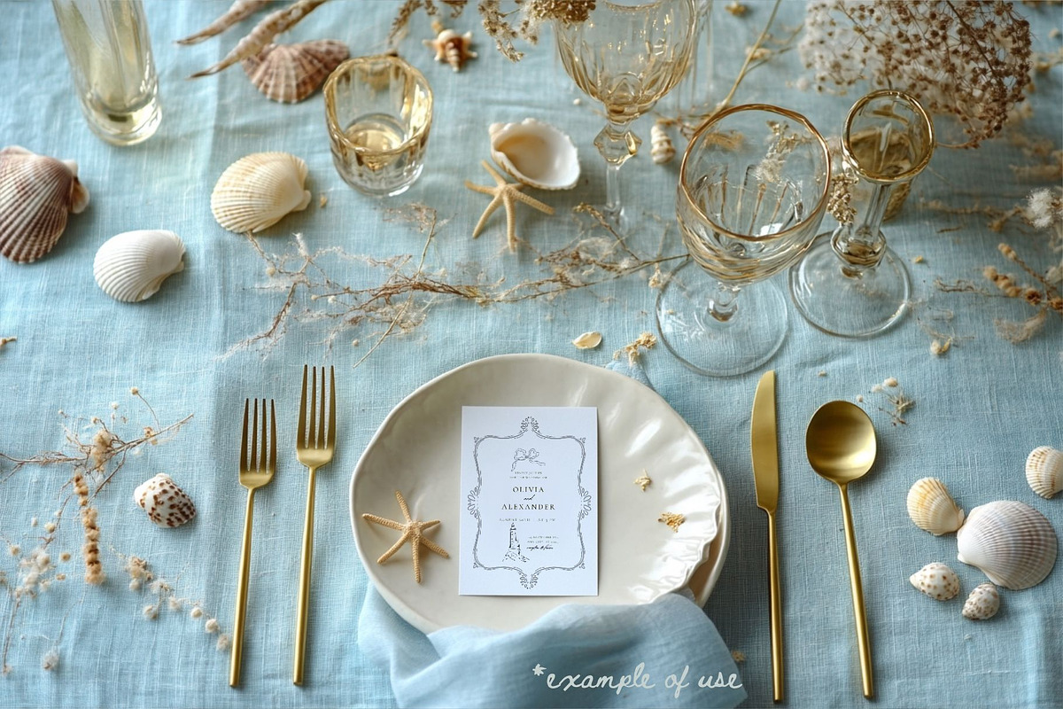 Whimsical Wedding: Coastal Edition, an Illustration by PaperJamLab (Photo 5 of 17)