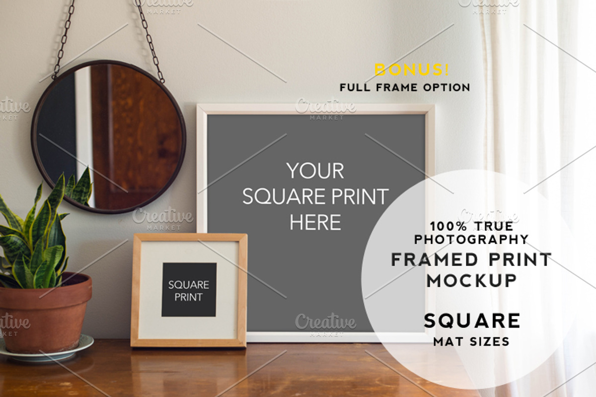 Home Series Framed Print Mockup #2, a Print Template by Tina Crespo (Photo 1 of 3)