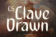 CS Clave Drawn, a Sans Serif Font by Craft Supply Co. (Thumbnail 1 of 8)