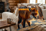 Winter Fox Glow | Stock Photo, an Animal Photo by Aura Canyon HQ (Thumbnail 6 of 6)