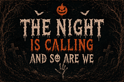Nighthowl - Halloween Display Font, a Blackletter Font by overlaytemplates (Thumbnail 3 of 5)