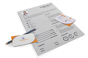 Resume Template and Cover Letter, a Resume Template by designvillage (Thumbnail 2 of 13)