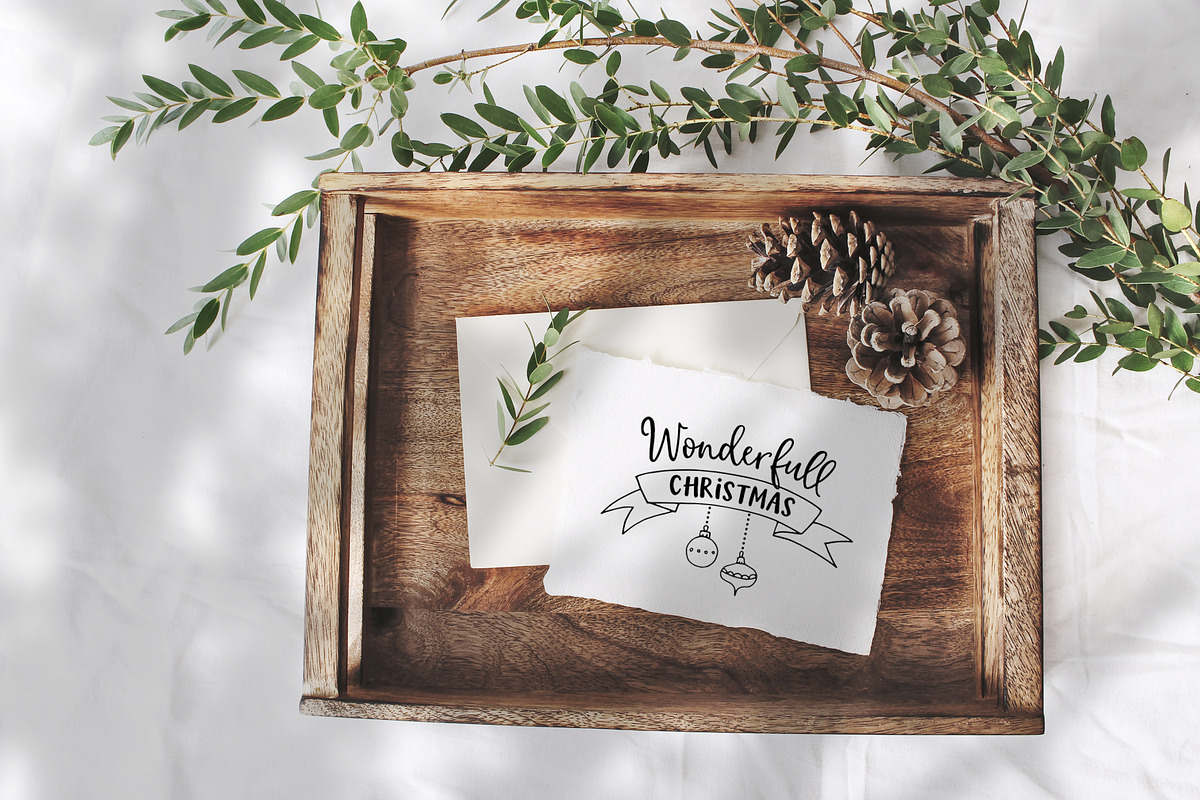 Magic Winter script font duo & logos, a Script Font by Tabita's shop (Photo 11 of 20)
