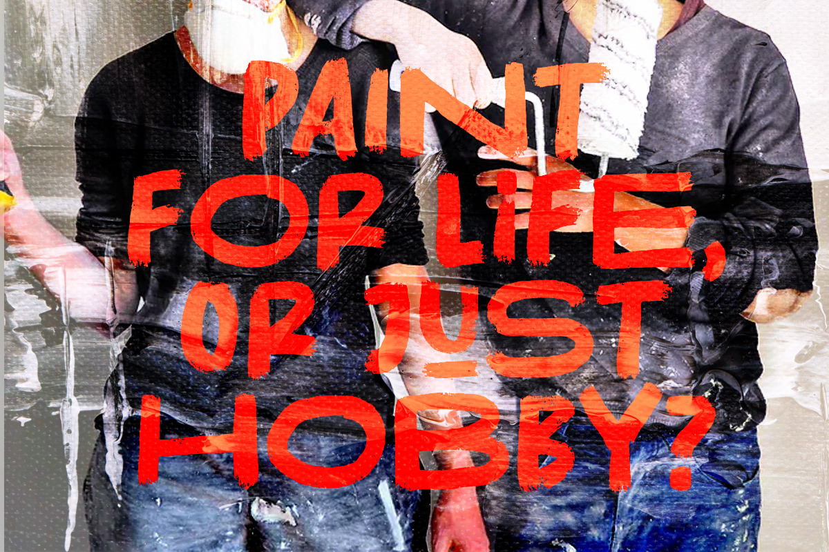 Roller Cores - Paint Roller Typeface preview 5