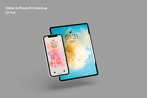 Tablet & Phone Pro Mockup, an iPad Mockup by Se٧enStudio