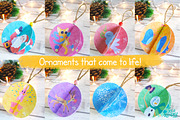 Animated Christmas Ornaments, an Illustration by Jeca Martinez (Thumbnail 2 of 11)