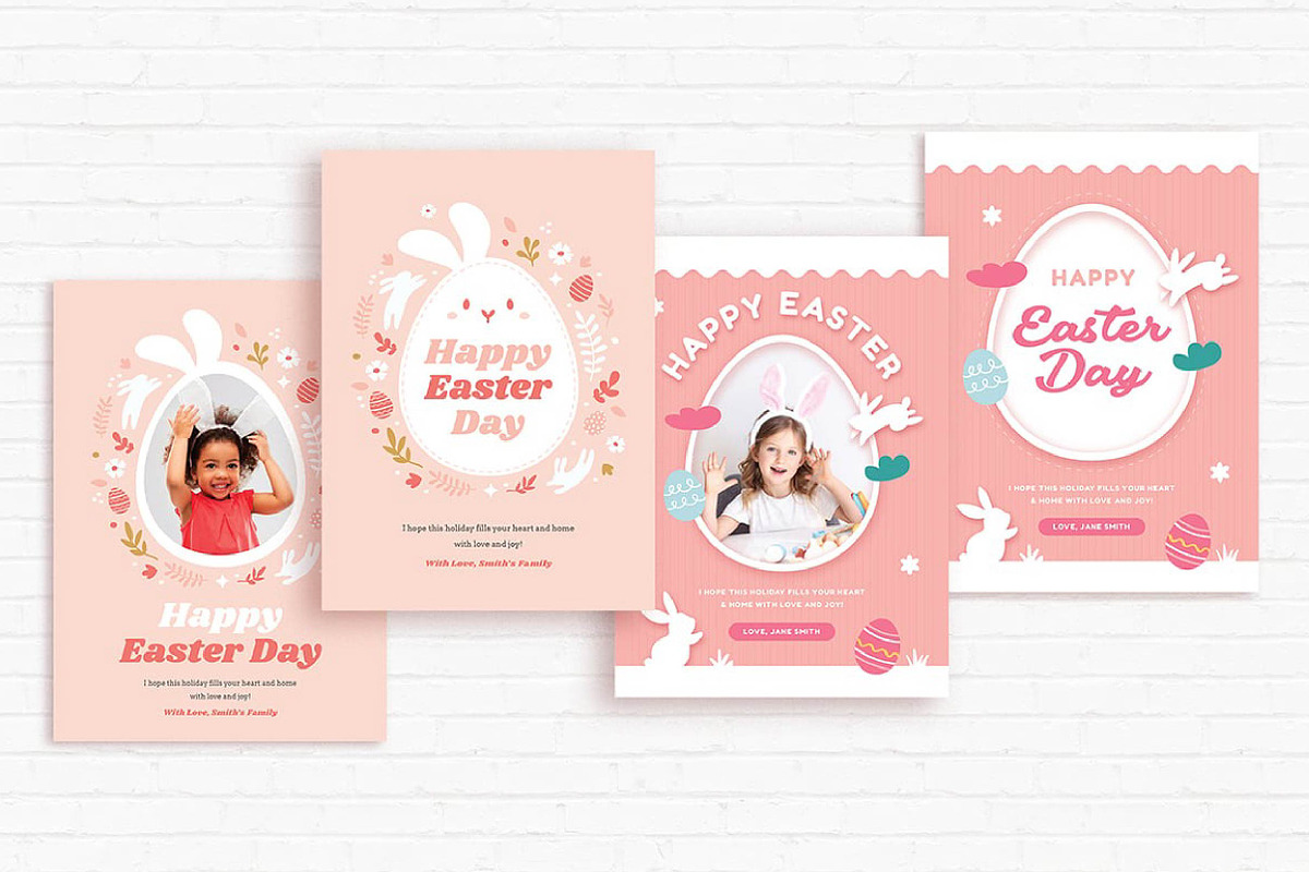 Happy Easter Card Template, a Design Template by fashionaddict (Photo 5 of 5)