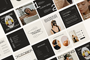 Skincare Instagram Templates Canva, a Social Media Template by Design Driven Media (Thumbnail 3 of 8)
