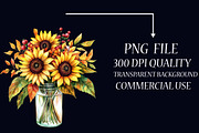 Autumn Coffee Girl Clipart PNG, an Illustration by Libby Wishes (Thumbnail 4 of 6)
