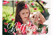 Butterfly PNG photoshop overlays, a Plug-in Add-On by ZephyrDigital (Thumbnail 1 of 6)