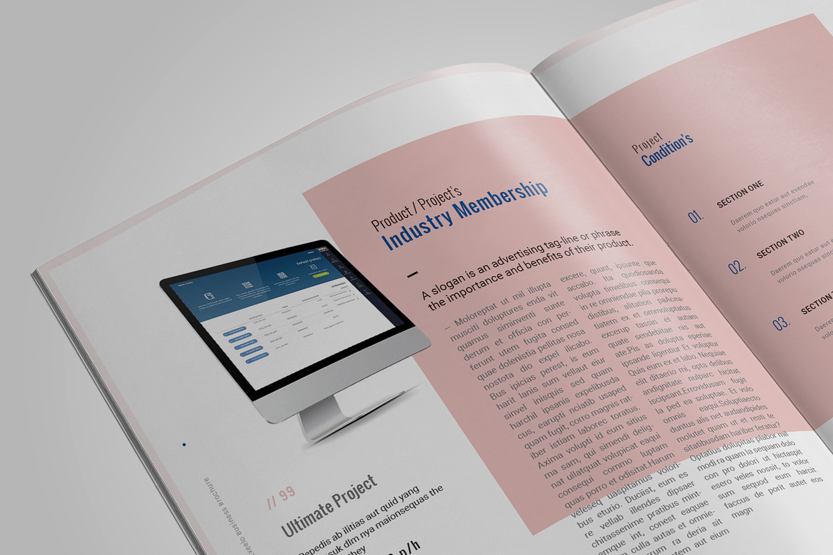 Annual Report Template, a Brochure Template by Elite_Standard (Photo 11 of 13)