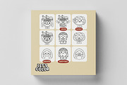 Kawaii Japan Food Coloring Book 01, an Education Illustration by MEDZ (Thumbnail 2 of 3)