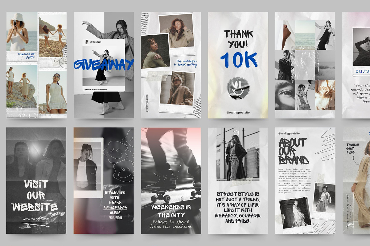 Modern Instagram Templates Canva, a Social Media Template by InstaDesignPro (Photo 7 of 8)