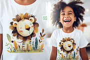 Safari Animal Clipart Bundle, an Animal Illustration by vik.stock (Thumbnail 5 of 7)