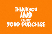 Uraro Carrot Lovely Cheerful Display, a Handwritten Font by Maulana Creative (Thumbnail 5 of 7)