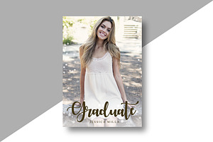 Graduation Announcement Card Vol 7