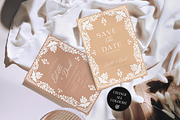 Save the Date & Wedding Invitation, a Templates & Theme by Akbaly (Thumbnail 1 of 10)