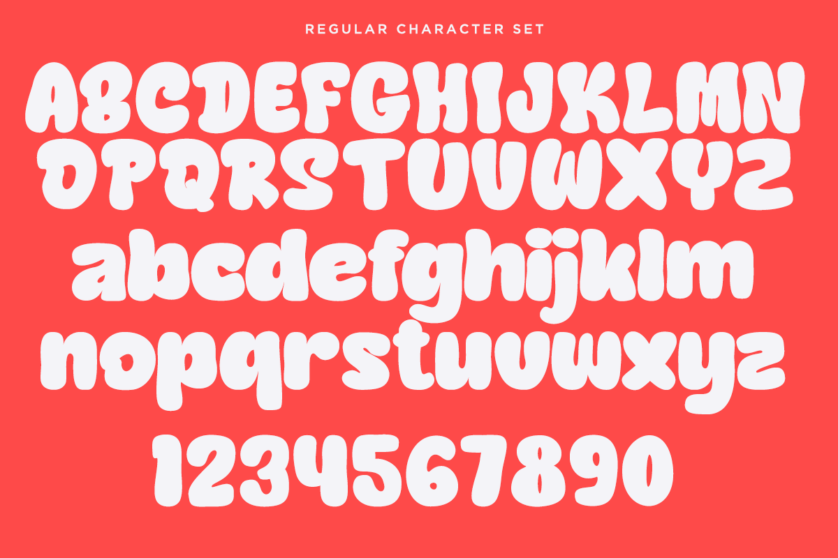 Jacklin - Groovy Bubble Font, a Sans Serif Font by Font Liner (Photo 11 of 12)