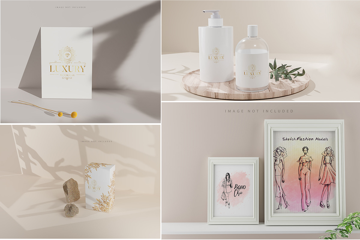 Spa Set Mockup, a Cups & Container Mockup by YuMyart (Photo 4 of 6)