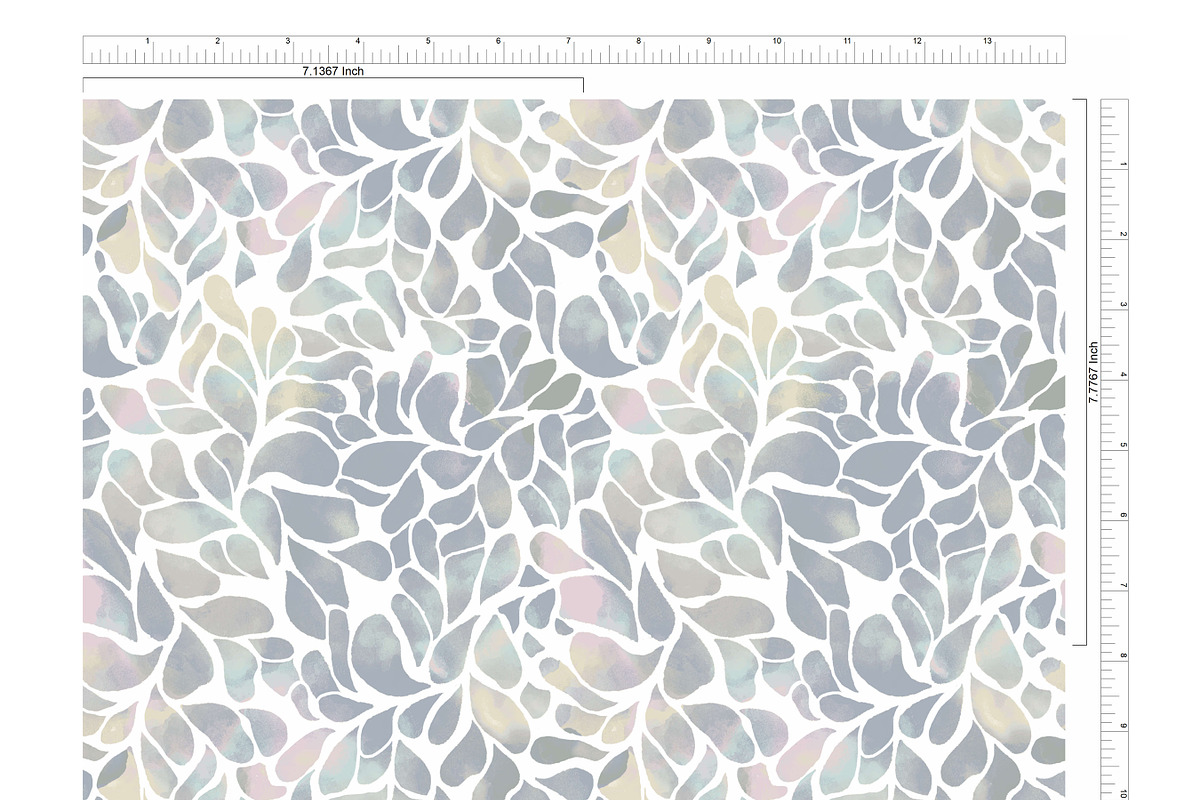 Falling Petal Seamless Pattern, a Pattern Graphic by JESSIE BLOOM STUDIO (Photo 3 of 5)