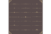 Vintage Big Set of Horizonyal, a Decorative Illustration by FineArtStudio (Thumbnail 1 of 3)