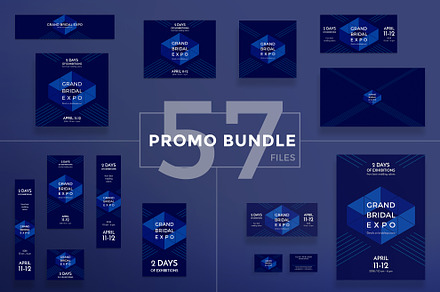 Promo Bundle | Bridal Expo, a Poster Template by Amber Graphics
