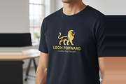 Regal Lion Leadership Minimal Logo, a Branding & Logo Template by Vectorium Studio (Thumbnail 2 of 3)