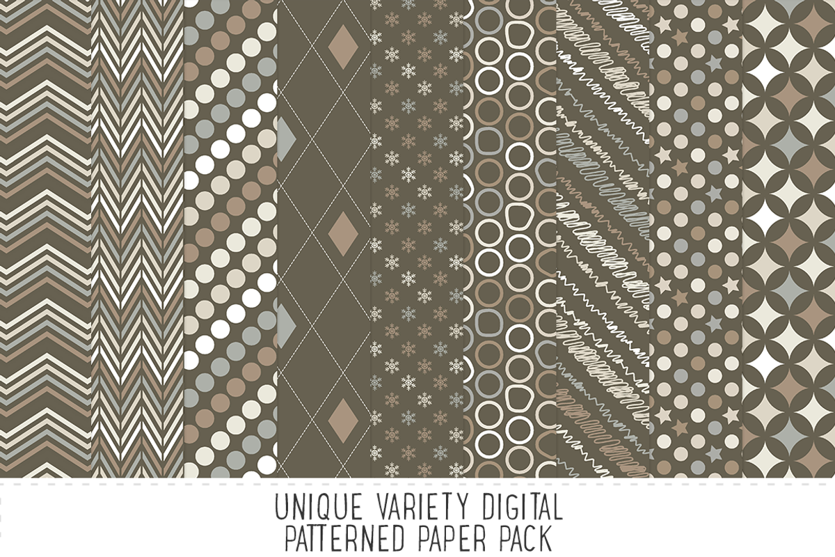 Charlie Mens Pattern Paper Pack, a Pattern Graphic by Angie Sandy (Photo 1 of 2)