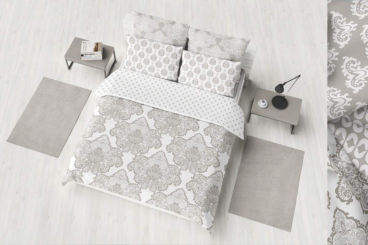 LUXURY DAMASK SEAMLESS PATTERNS, a Pattern Graphic by Sonulkaster (Photo 5 of 10)
