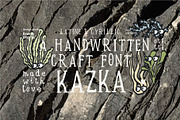 Kazka - Latine & Cyrillic Font, a Handwritten Font by line & plane (Thumbnail 9 of 10)