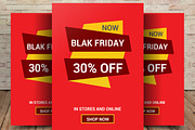 Black Friday Sale Flyer, a Flyer Template by graphicforest (Thumbnail 1 of 4)