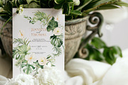 Tropical forest- watercolor greenery, a Decorative Illustration by Pamyatka Shop (Thumbnail 2 of 13)
